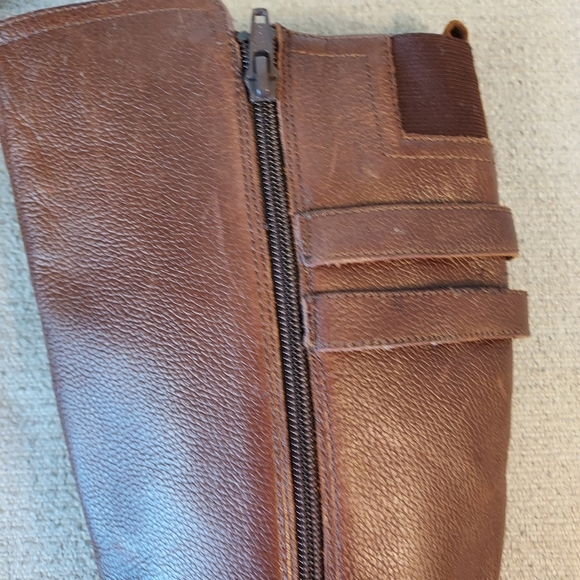 Naturalizer Jesse Riding Knee High Boots Cognoc Brown Size 8 - Picture 5 of 16